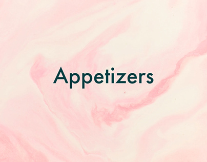 Food Styling - Appetizers