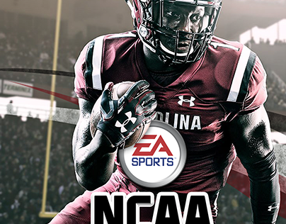 Xbox NCAA Football - EA Sports cover mock - Deebo