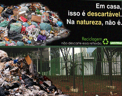 Recycling campaign - Greenpeace