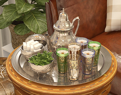 Moroccan Tea Set