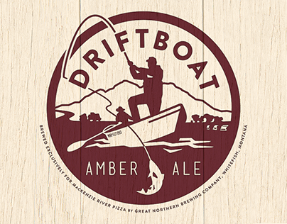 Driftboat Amber Ale Logo