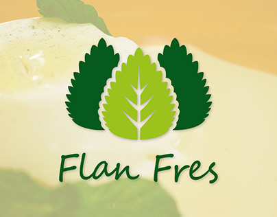 Logo "FLAN FRES"