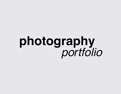 Photography Portfolio.