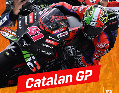 MotoGP Catalunya 2023 Pre Event Poster