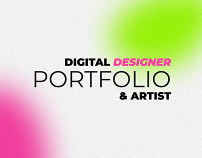 Portfolio & CV Digital Designer & Artist
