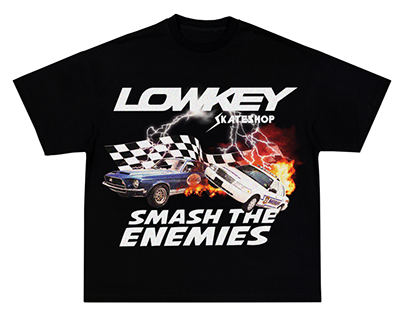 Project thumbnail - Graphic Tees Design for Lowkey Skateshop