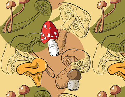 Mushrooms Patterns