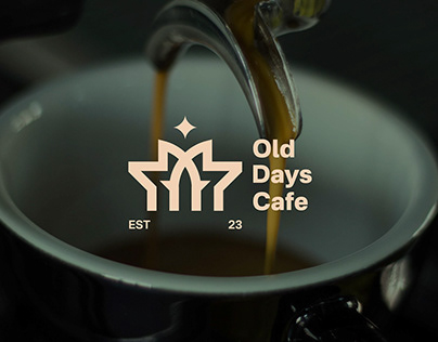 Old Days Cafe - Coffee Shop | Logo & Brand Identity