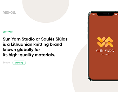 Rebranding for Sun Yarn Studio