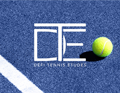 Défi Tennis Études - Logo Design
