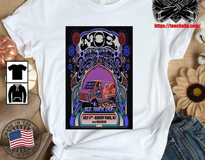 Moe Asbury Park, NJ July 4, 2024 Event T-shirt