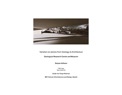 Thesis- Geological Research Centre and Museum