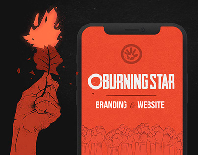 O Burning Star | Branding and Website