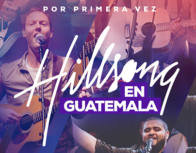 Promocional primer concierto de Hillsong en Guatemala