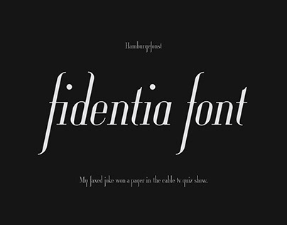 Fidentia Font