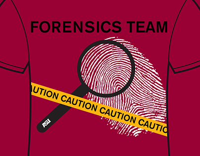 ASU New College Forensics Science Tshirt Design