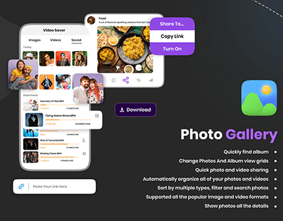 Photo Gallery app screenshots