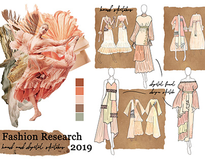 Fashion Research: Hand and Digital Design 2019