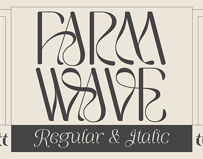 Free Download Farm Wave Regular & Italic Font
