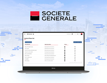 E-Control: Société Générale - UX/UI design