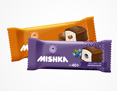 Branding and packaging design: Mishka