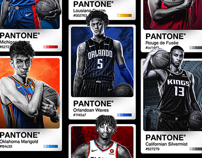 PANTONE® x NBA Draft 2022