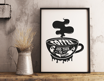 Coffee & Then The World / Typography