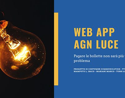 Web App AGN Luce