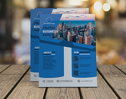 Awesome corporate flyer design