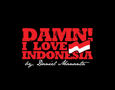 DAMN! I LOVE INDONESIA LOGO