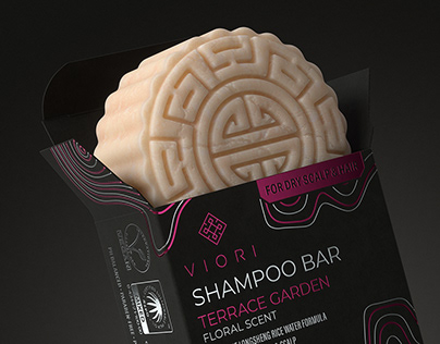 Viori Shampoo Bars Packaging 3D Model and Render