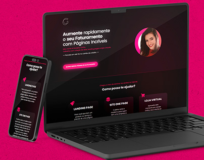 Landing Page - Grazielly Cintra
