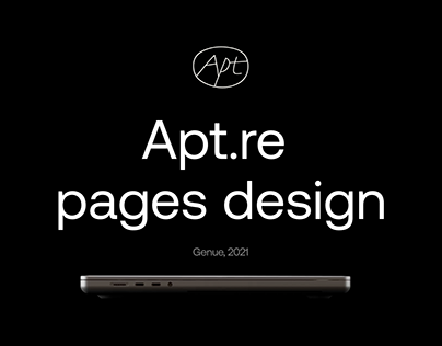 Apt.re pages design