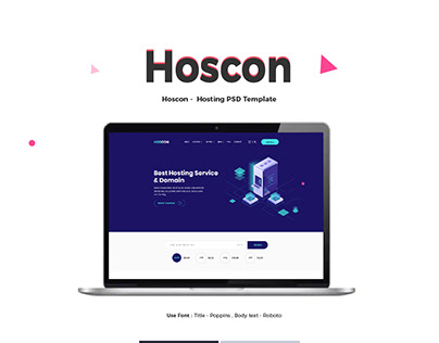 Hoscon - Hosting Business HTML Template