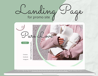 Pure Love | Landing Page