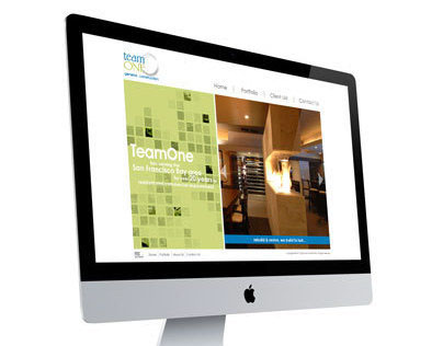 TeamOne General Construction Website Design