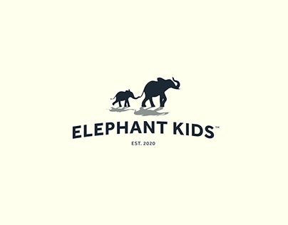 Elephant Kids Preschool Branding