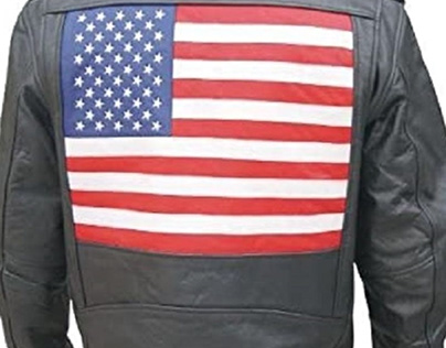 Men's Classic Leather Motorcycle USA