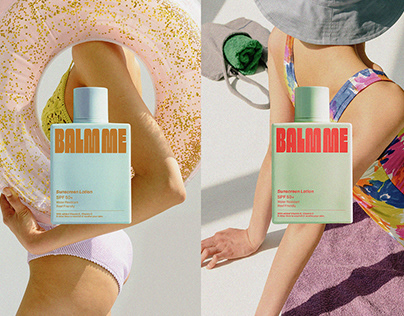 Balm Me Sunscreen Brand Identity & Packaging