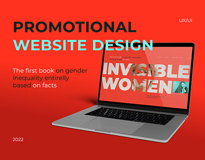 Promotional Website — Book Invisible Women