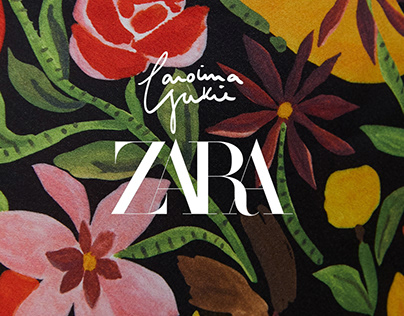 Gouache Print for ZARA Woman | SS19