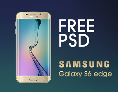 Samsung Galaxy S6 Mockup ( Free PSD )