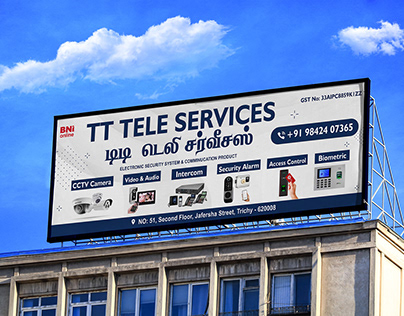 TT Tele Services Banner Designs