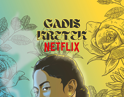 Drawing Cover Book For Gadis Kretek (Selfproject)