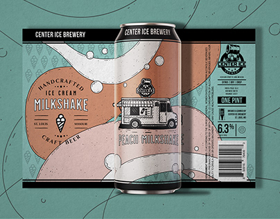 Center Ice Brewery | Beer Label Designs