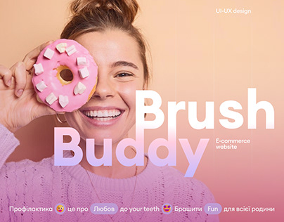 BrushBuddy E-commerce | Website design