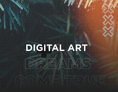 “DREAMS COME TRUE. Spruce” - Digital art