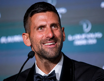 Novak Djokovic at Laureus Awards 22/04/2024