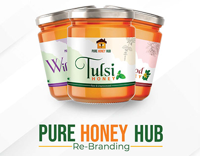 Re-branding | Pure Honey Hub