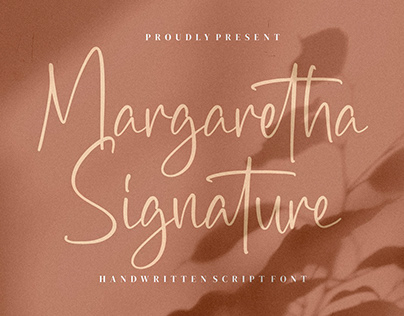 Margaretha Signature - Handwritten Script Font